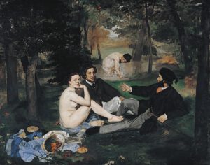 Édouard Manet (1832-1883): Das Frühstück im Grünen (1863)